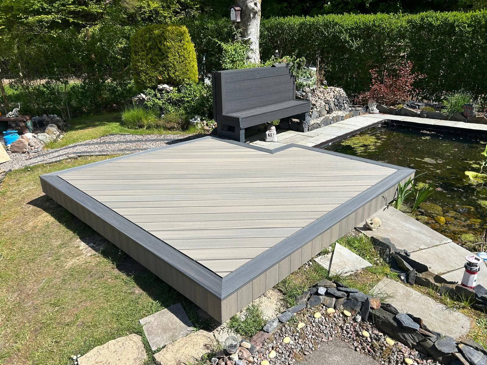 Garden room and decking project 9 in Scotland - Professional services by Glenhaus Garden Rooms